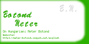 botond meter business card